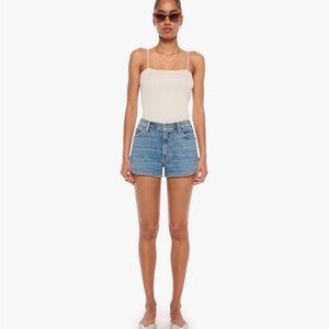 NWT Mother Tomcat Matinee Jean Shorts